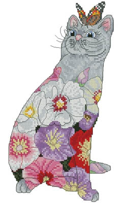 Hollyhock Cat (Petit)